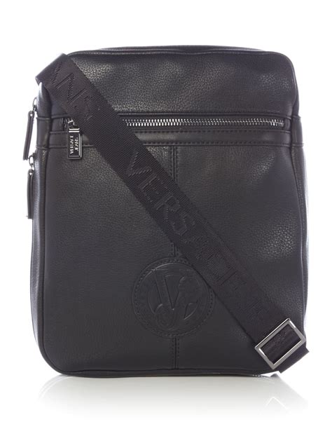 versace mens side bags|versace crossbody bag men's.